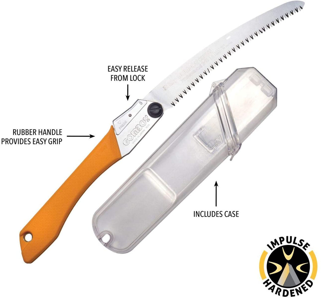 Silky Gomboy Curve Pro Folding Saw - Curved - Large Teeth (717-xx)